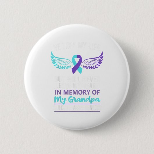 Zur Erinnerung an die Oma-Selbstmordverhütung Button (Vorderseite)