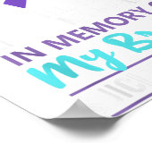 Zur Erinnerung an die Prävention von Bruderselbstm Poster (Ecke)