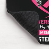 Zur Erinnerung an die Schwester des Gesetzes Brust Mousepad (Ecke)