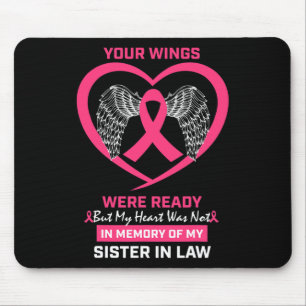 Zur Erinnerung an die Schwester des Gesetzes Brust Mousepad