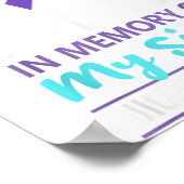 Zur Erinnerung an die Schwester Poster (Ecke)