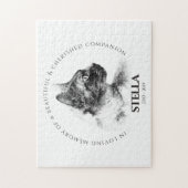 Zur Erinnerung an ein geliebtes Pet-Memorial Puzzle (Vertikal)