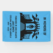 Zur Erinnerung an eine Cyclistbeerdigung Banner (Horizontal)