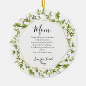 Zur Erinnerung an einen geliebten Keramik Ornament (Vorne)