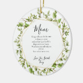 Zur Erinnerung an einen geliebten Keramik Ornament (Links)