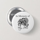 Zur Erinnerung an meinen Helden-Neuroendokriner Kr Button (Vorne & Hinten)