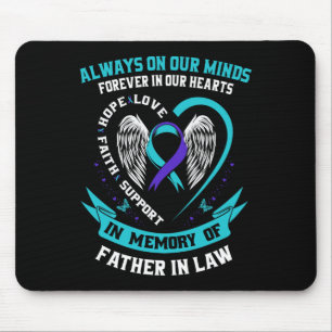 Zur Erinnerung an meinen Vater im Jura Selbstmordb Mousepad