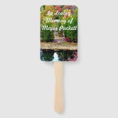 Zur Erinnerung an Psalm 116:15 Fächer (Rückseite)