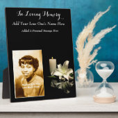 Zur Erinnerung Fotoplatte (Seite)