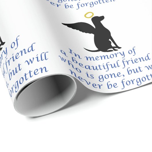 Zur Erinnerung Geschenkpapier (Rolleneckpunkt)