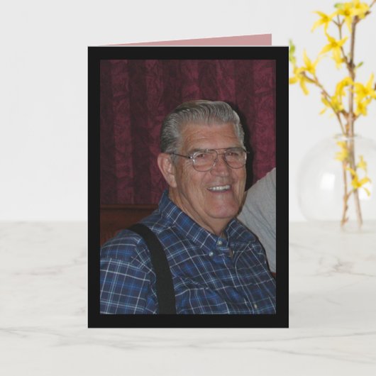 Zur Erinnerung Karte (Gelbe Blume)