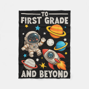 Zur ersten Klasse und darüber hinaus Astronaut Lus Fleecedecke
