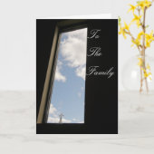 zur Familie Karte (Gelbe Blume)