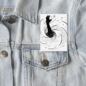 'Zur Flucht' auf einem Knopf Button (Insitu)