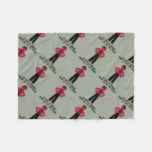 Zur Furz ist menschlich Fleecedecke (Vorderseite (Horizontal))