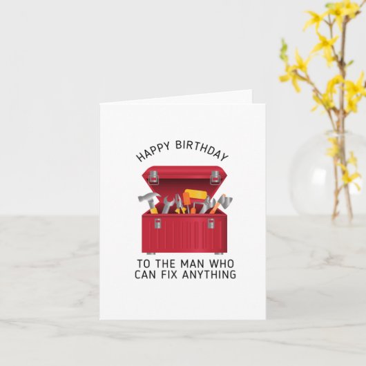 zur Geburtskarte des Mannes Karte (Gelbe Blume)