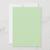 zur Geburtstagspartei des Bauernhofs Einladung (Rückseite)