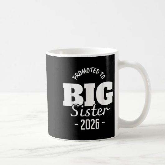Zur großen Schwester befördert 2026, Wird geladen, Kaffeetasse (Rechts)