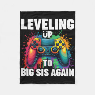 Zur großen Schwester befördert Gamer-Level steigt Fleecedecke