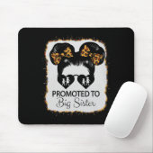 Zur großen Schwester Leopard Mädchen Baby Ankündig Mousepad (Mit Mouse)