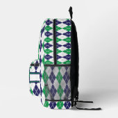Zur grünen Raute Bedruckter Rucksack (Rechts)