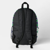 Zur grünen Raute Bedruckter Rucksack (Rückseite)