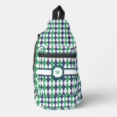 Zur grünen Raute Crossbody Bag (Vorderseite)