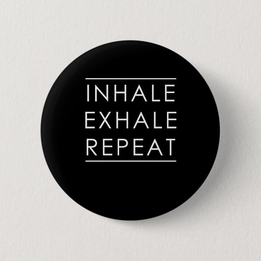 Zur Inhalation der Exhale Wiederholung des Yoga Me Button (Vorderseite)
