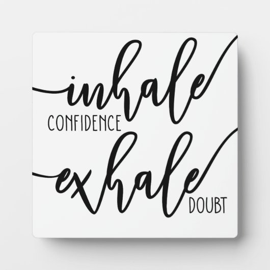 Zur Inhalation eines Vertrauenszertifikats Fotoplatte (Vorderseite)