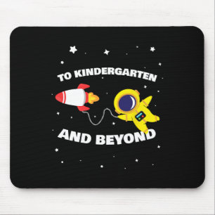 Zur Kita und darüber hinaus Astronaut Zurück zur S Mousepad