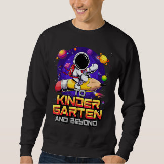 Zur Kita und darüber hinaus Astronaut Zurück zur S Sweatshirt