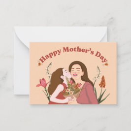 Zur Königin unseres Herzens Mitteilungskarte