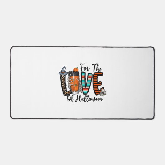 zur Liebe von Halloween Schreibtischunterlage (Vorderseite)