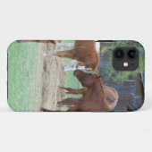 Zur Liebe von Pferden Case-Mate iPhone Hülle (Rückseite (Horizontal))