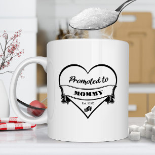 Zur Mama befördert Kaffeetasse