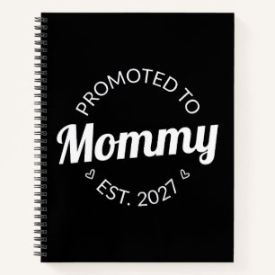 Zur Mama Befördert Seit 2027 Neue Mama Ankündigung Notizblock