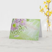 Zur Mama Karte (Gelbe Blume)