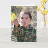 Zur Mama mit Liebe Karte (Gelbe Blume)