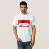 Zur Miete T-Shirt (Vorne ganz)