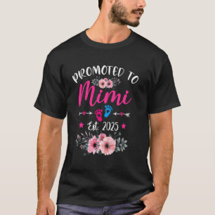 Zur Mimi Befördert Erw. 2025 Lustiger Blumiger Mut T-Shirt