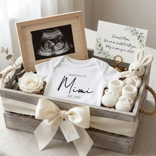 Zur Mimi Sweet EST Jahr Bekanntgabe befördert Baby Strampler