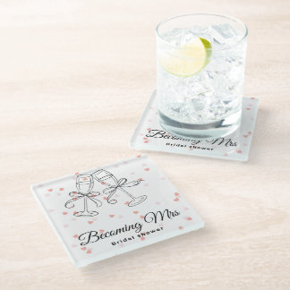 Zur Mrs. Coaster werden Glasuntersetzer