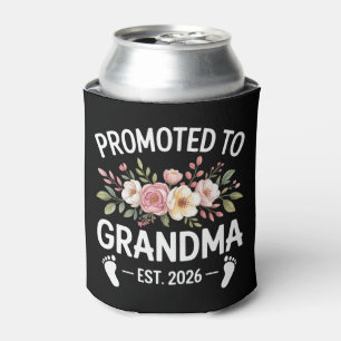Zur Oma befördert 2026 Erste Nana Floral Dosenkühler