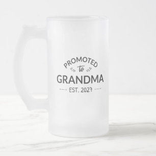Zur Oma befördert Eröffnet 2027 Neue Nana II Mattglas Bierglas