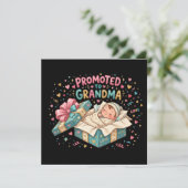 Zur Oma befördert Geschenk (Stehend Vorderseite)