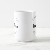 Zur Oma befördert Kaffeetasse (Mittel)