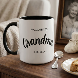 Zur Oma Befördert Schwangerschafts-Offenbarung Oma Tasse