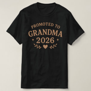 Zur Oma ernannt 2026   Neue Geschenkidee für Oma   T-Shirt