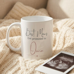 Zur Oma-Geschenk Schwangerschaftsankündigung beför Kaffeetasse