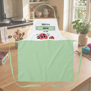 Zur Oma-Ladybugs grün befördert Schürze